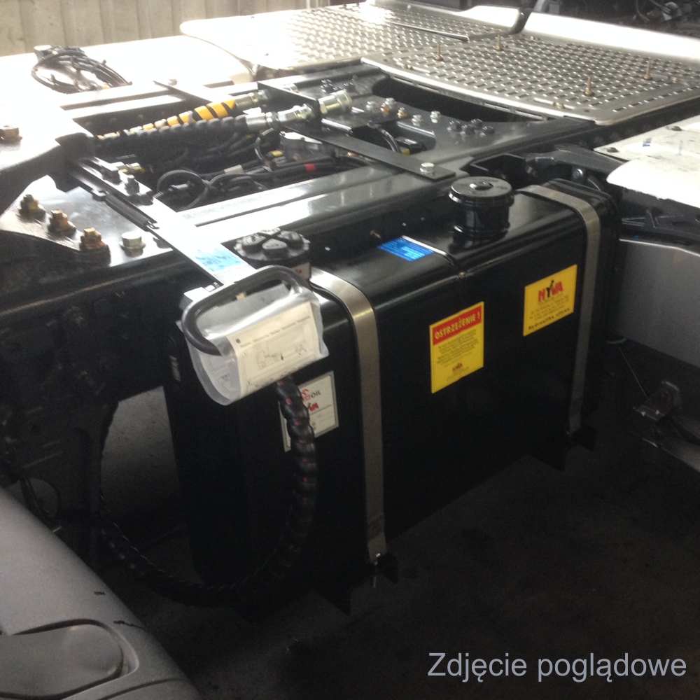 Комплект гидравлики для самосвала DAF механическая коробка - ZF с интардером